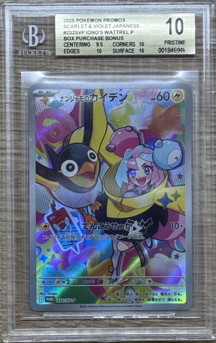 画像1: 【BGS10鑑定済み】ナンジャモのカイデン 〔232/SV-P〕 (1)